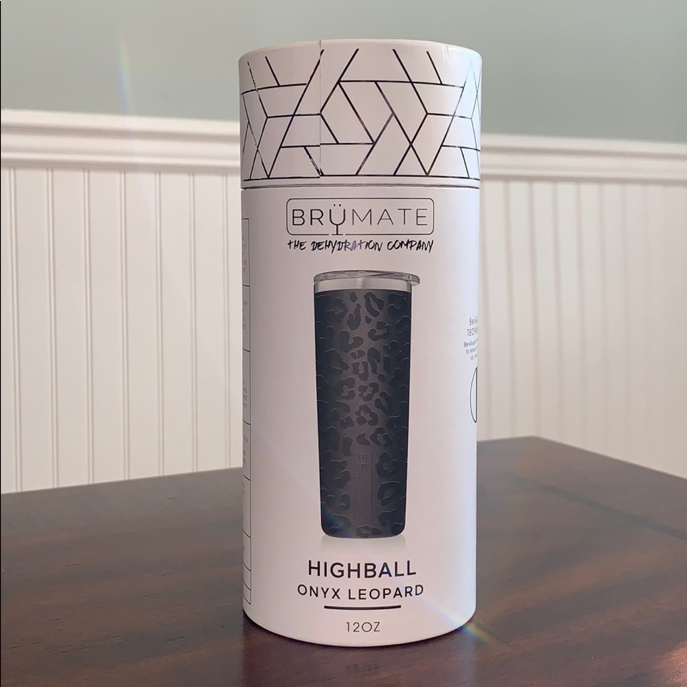 Brumate Highball Onyx Leopard